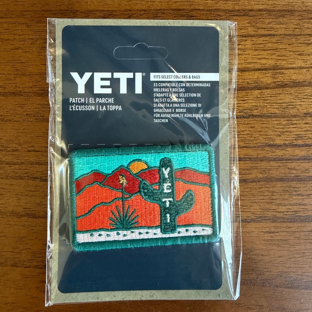Brand New Yeti Cactus AZ Patch Sold Out